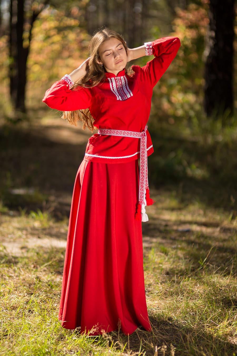 Underwear Women in Slavic costumes in Nanchang