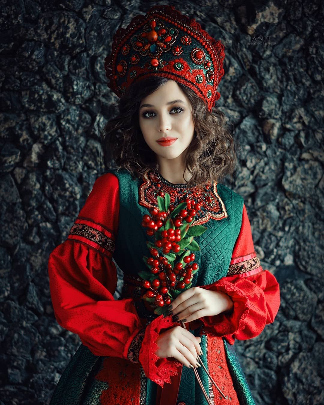 Nude girl Women in Slavic costumes in Nanchang